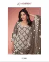 Raabta By Aashirwad Gulkand Organza Silk Wedding Wear Salwar Suits Wholesale Suppliers In India